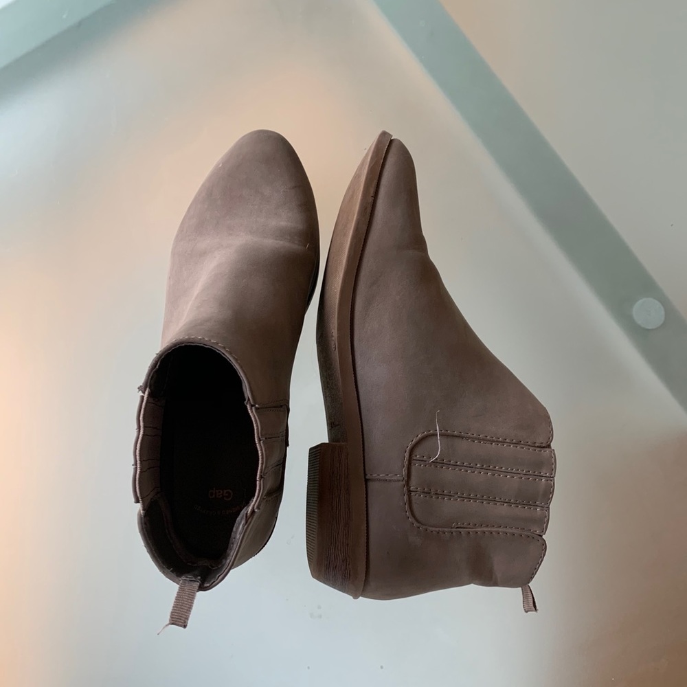 Grey booties